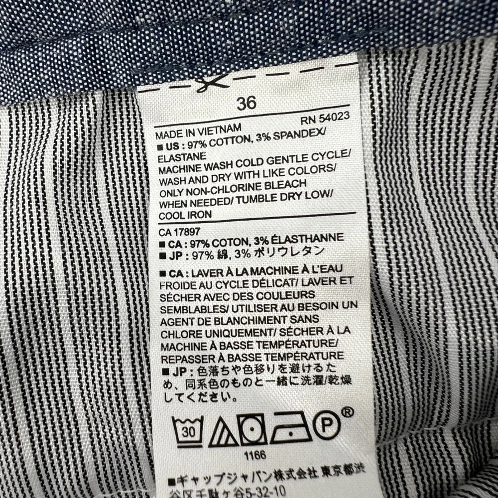 Banana Republic Aiden Shorts Mens 36 Grey Khaki Bundle 2 Pairs‎